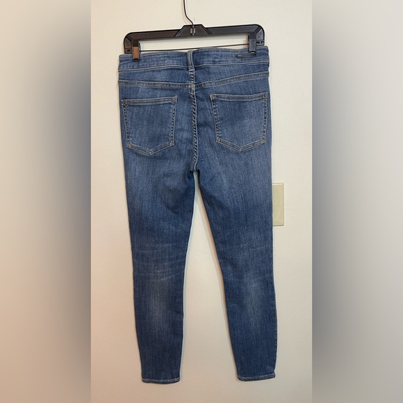 Pilcro and The Letterpress High Rise Denim Leggings Stretch Jean Denim Sz 29. - Picture 12 of 17